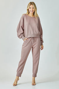 Rosy Brown Soft Jogger Pant