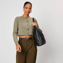 Ezia Hobo Handbag - Burgundy