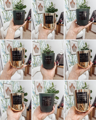 15oz Selkie Coastal Soaps Fall Candles - Made in Morgan Hill