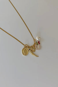 Charm Bar Dainty Snake Chain 2mm - Gold (doesn’t include charms)