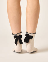 Lucky Honey The Juliet Grippy Sock: White