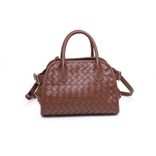 Kristie Woven Crossbody - Chocolate