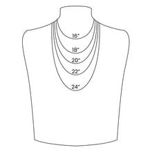 18K Gold Paperclip Chain Necklace Charm Bar - 14+02" / 2.5mm