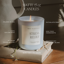 *NEW* Salt and Sea 15 oz Soy Candle, Matte Jar - Home Decor