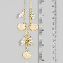 Mixed Shell Charm Necklace