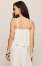 Z SUPPLY Lille Embroidered Woven Tank - White