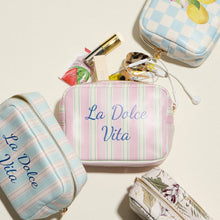 Pink Seashell Print | Cosmetic Pouch - Pink