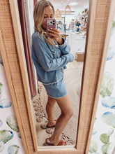 Z SUPPLY Supply Hunter Whipstitch Denim Short - Santorini Indigo