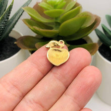 Enamel Georgia Peach Charm Bar