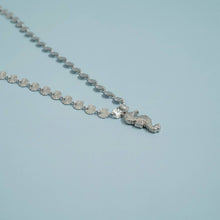 18K Gold PVD Stainless Steel Sunburst Chain Necklace: Gold / 16+2"