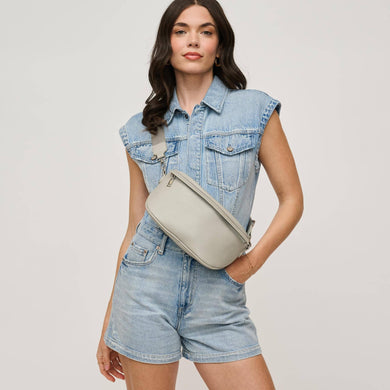 Laney Convertible Crossbody - Grey