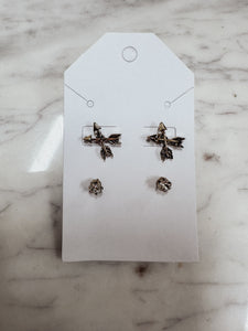 Western 2 Pair Earring Stud Pack