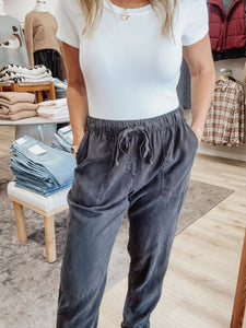 Monterey Tencel Pant - Vintage Black