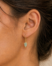 Dewdrop Mini Threader - Amazonite