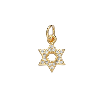 Small Star of David Charm Bar