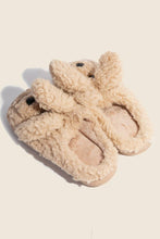 Fluffy Cute Dog Slippers - Fit Up to Size 8.5