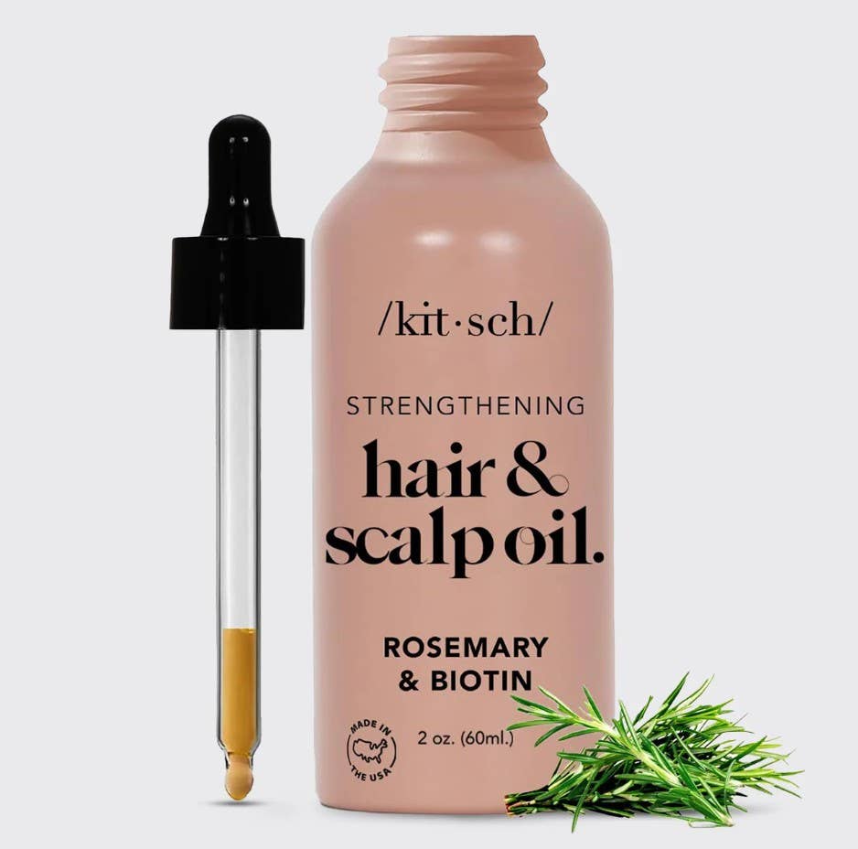 Strengthening Hair & Scalp Oil - Rosemary & Biotin