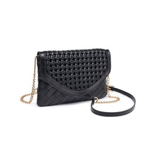 Emma Woven Crossbody - Espresso