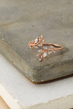 Jeweled Vine Ring - Silver