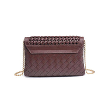 Emma Woven Crossbody - Espresso