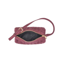 Rose Shoulder Bag - Wine