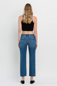 Addison Mid Rise Straight Ankle Jean