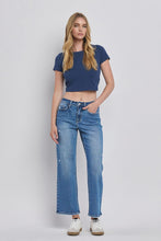 Aileeah High Rise Slim Wide Jeans