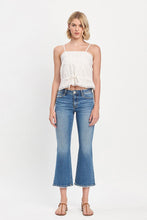 Melanie Mid Rise Kick Flare Denim