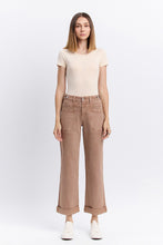 Tawny High Rise Slim Wide Leg - Warm Taupe