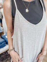 Slow Days Slouchy Ribbed Jumpsuit - Sand