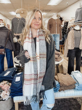 Thatcher Knit Sweater Cardigan Coat with a Hoodie - Charcoal