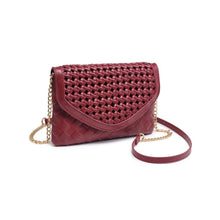 Emma Woven Crossbody - Espresso