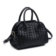 Kristie Woven Crossbody - Chocolate
