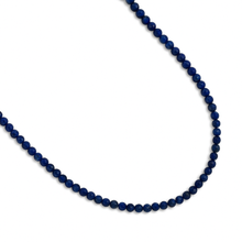 Natural Stone Beads Single Strand Necklace: Malachite Green