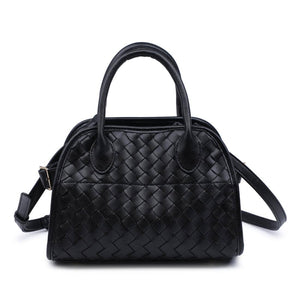 Kristie Woven Crossbody - Black