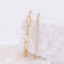 14K Gold Filled PLUS™ Paperclip Chain Bracelet: 2.5mm