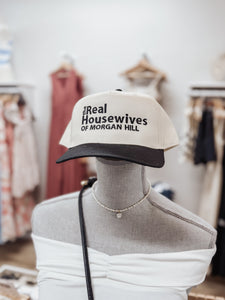 Real Housewives Embroidered Trucker Hat - Black
