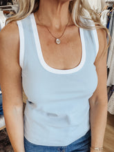 Z SUPPLY Sirena Colorblock Rib Tank - Coast