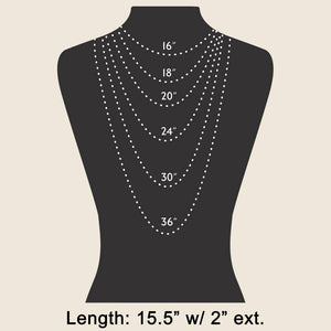 Repeating Ornate Chain Link Necklace - Gold