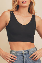 Sunkissed Staple Ribbed Knit Cropped Tank Top - White