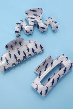 FRESH FISH STYLE RECTANGLE HAIR CLAW CLIPS - Shark