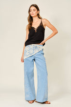 Bloom Lace Scarf Wrap Skirt - Cream