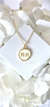 18k Gold-Plated 11:11 Angel Number Necklace, Spiritual Gift