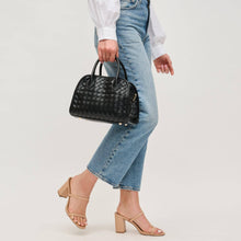 Kristie Woven Crossbody - Black
