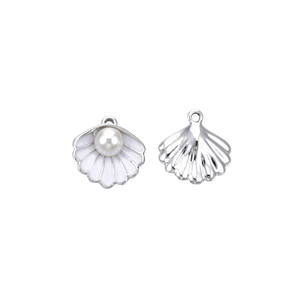 Oceana Oyster Charm Bar - Silver