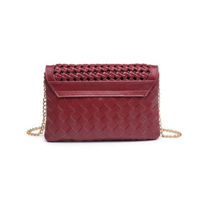 Emma Woven Crossbody - Espresso
