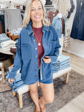 Z SUPPLY All Day Knit Denim Jacket - Indigo