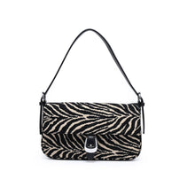 Gloria - Zebra Shoulder Bag: Zebra