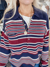 GOOD AMERICAN The Oversized Rugby Sweater