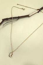 Balloon Bubble Personalized Initial Letter Necklace